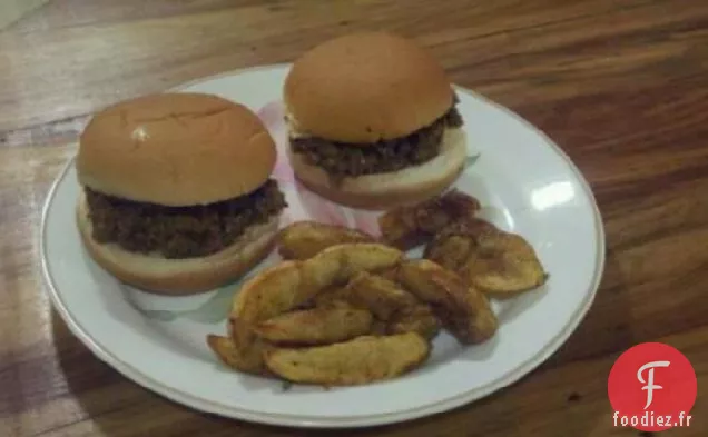 Sandwichs à Hamburger Grillés (Sloppy Joes)