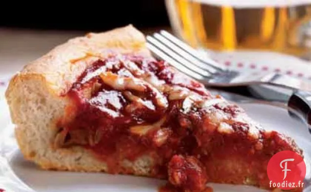 Pizza à plat Profond à la Chicago