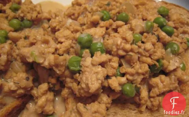 Faux Boeuf Haché Stroganoff (Dinde)