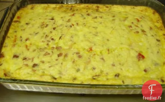 Casserole d'Œufs à la Saucisse