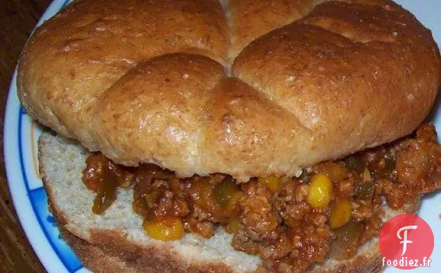 Poblano Poivre Bâclée Joes