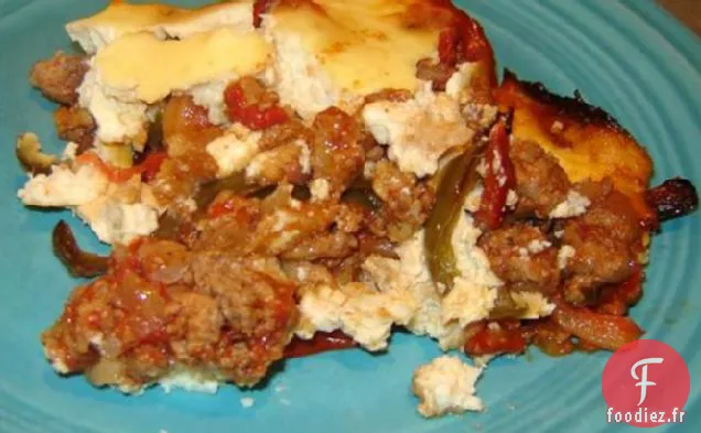 Moussaka à la Dinde et au Poivre