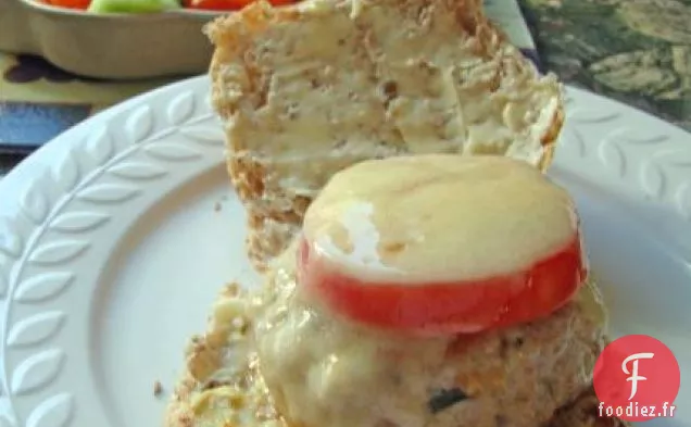 Burgers de Dinde au Cheddar