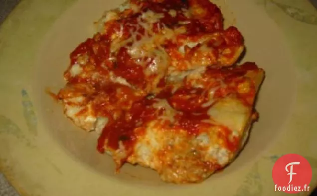 Coquilles De Pâtes Jumbo Au Fromage Faible En Gras Avec De La Dinde Moulue