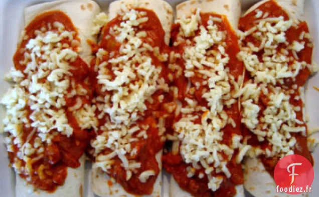 Les Grands Enchiladas de Dinde d'Après-Thanksgiving