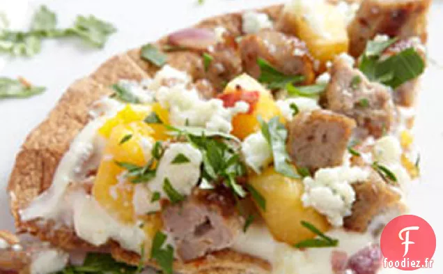 Finaliste du RWOP : Pizza aux Pêches Bleues