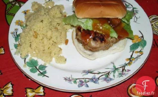 Hamburgers au Curry de Dinde