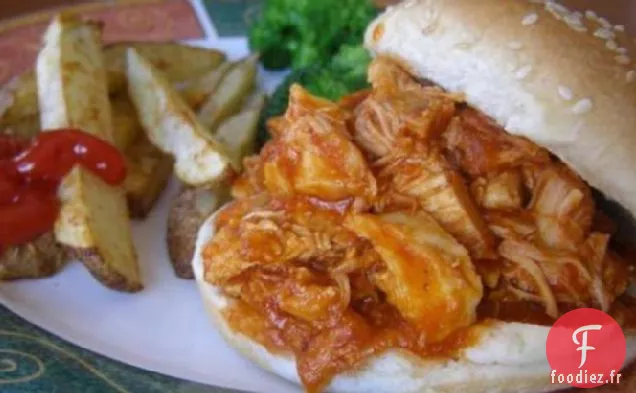 Sandwich Barbecue à la Dinde