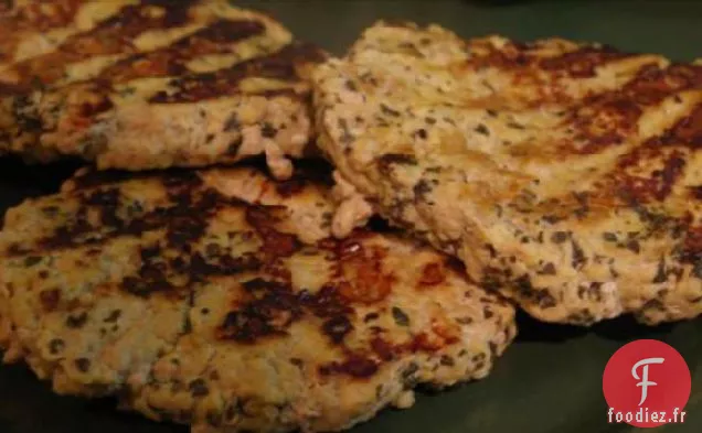 Burgers De Dinde Aux Herbes Et Aux Agrumes