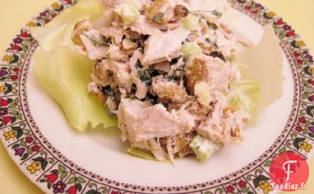 Poitrine de Dinde ou de Poulet Rôtie et Salade de Noix