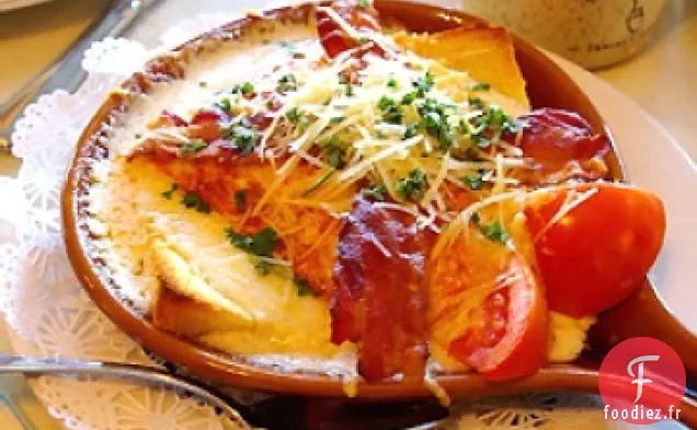 Casserole de Sandwich Brun Chaud de l'Hôtel Brown