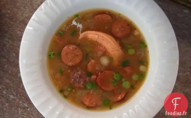 Pizza Saucisse Oignon et Poivre