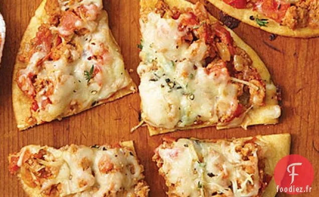 Pizza pour amoureux de la viande