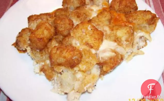 Turquie Tater Tot Hotdish