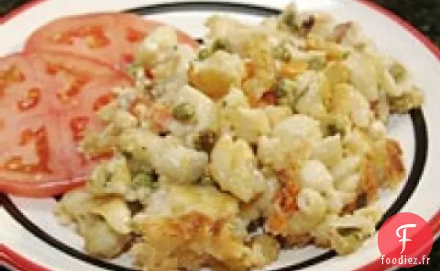 Macaroni de Dinde Au Fromage Facile