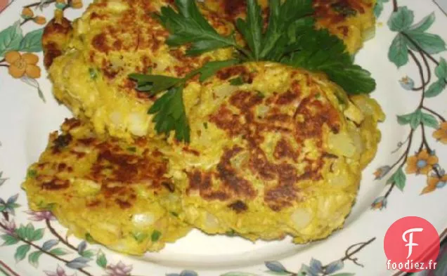 Restes de Galettes de Dinde et de Purée de Pommes de Terre