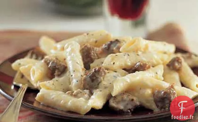 La Vengeance de Dracula (Penne au Four avec Saucisse et Ail)