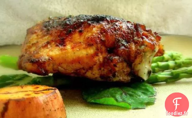 Poitrine De Dinde Grillée Enflammée