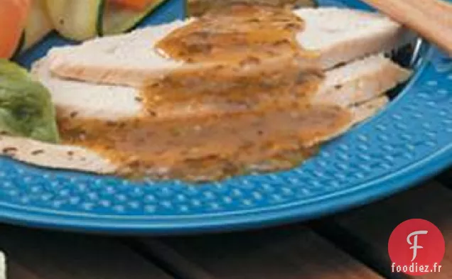 Poitrine De Dinde Grillée aux Agrumes