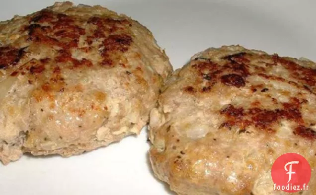 Galettes de Dinde Assaisonnées