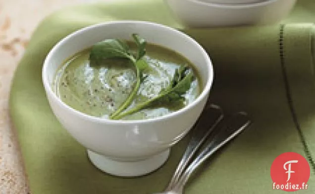 Soupe Cresson -chou-fleur