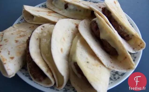 Taquitos De Dinde Doux De V Avec Trempette Sud-Ouest