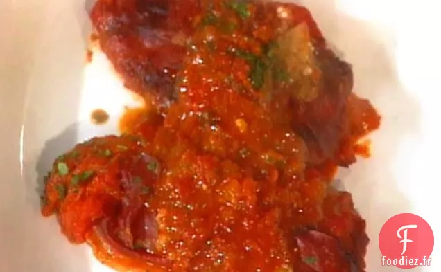 Cotolette de Dinde alla Romagnola (Dinde dans le style de la Romagne)