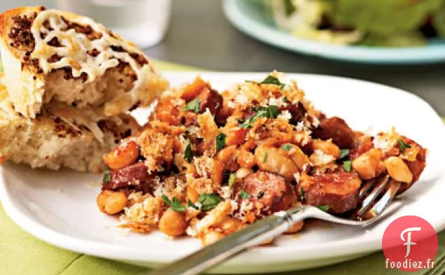Casserole de Saucisses et de Haricots