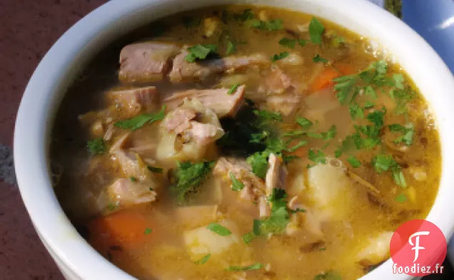 Soupe de Dinde Régime Facile