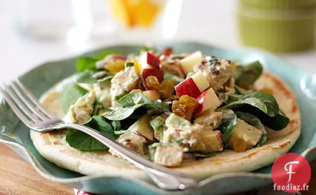 Salade De Poulet Au Curry Et Au Cresson