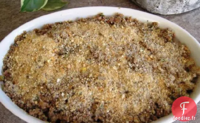 Casserole de Vinaigrette aux Huîtres