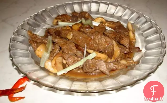 Sauce aux champignons pour Pâtes (Faible en sodium)