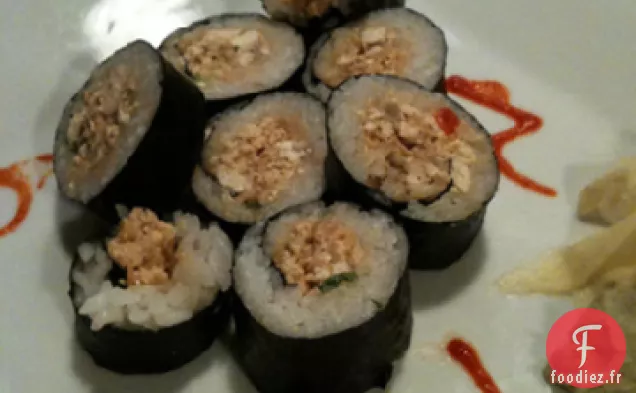 Sushi Au Tofu Épicé