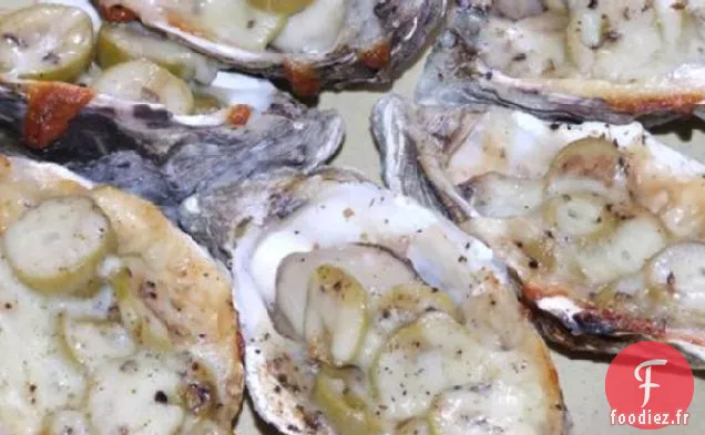 Huîtres et Olives BBQ