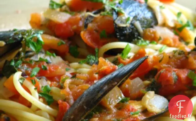 Spaghetti aux Moules (Spaghetti con le Cozze)