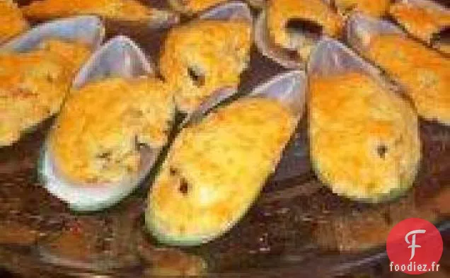 Moules Cuites au Four à la Japonaise