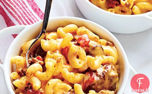 Macaroni au Chili et au Fromage