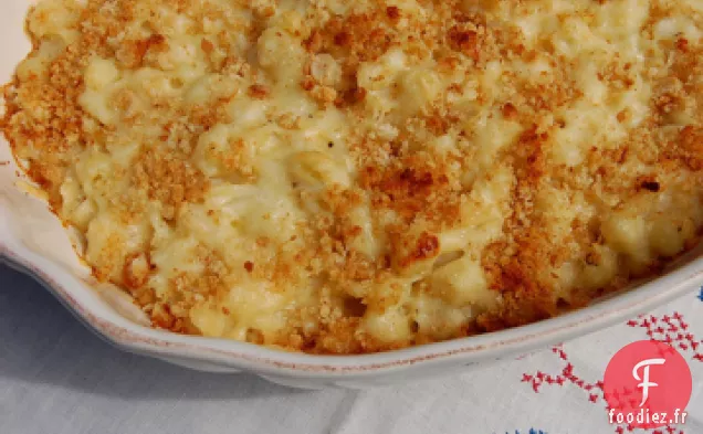 recette de macaroni au fromage gluant au fromage