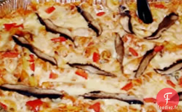 Casserole de Pâtes Végétariennes au Fromage