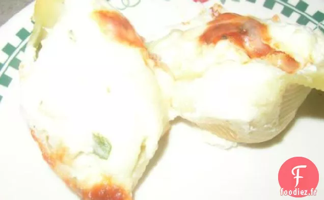 Coquilles Farcies au Poulet au Fromage