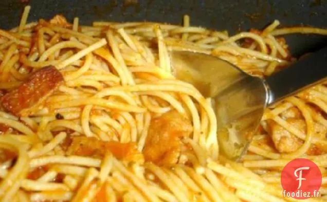 Spaghetti au Bacon