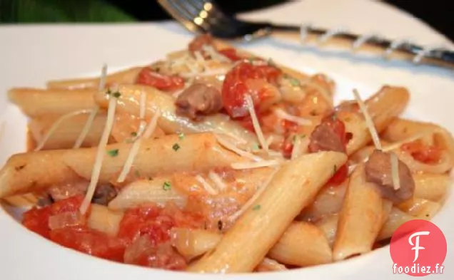Penne de Prosciutto Rose