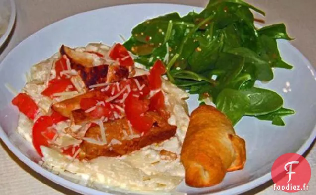 Pâtes Bayou Au Poulet (Pâtes Au Poulet Cajun Du Chili Copycat)