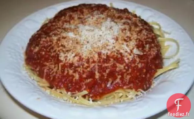 Sauce pour Pâtes Marinara de Kittencal (Végétarienne)