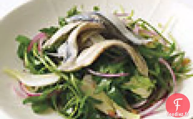 Salade d'Anchois Espagnol, Fenouil et Citron Confit