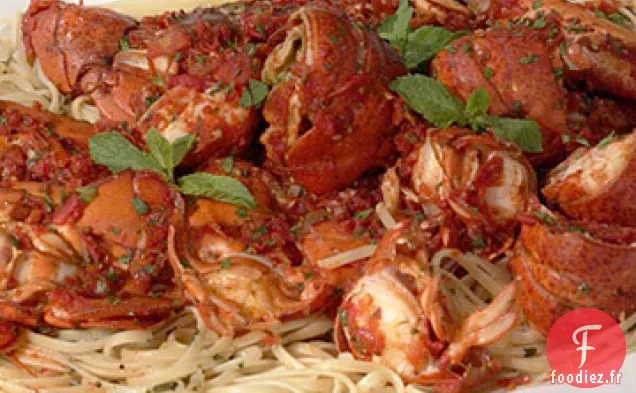 Linguine au Homard Épicée de Linda