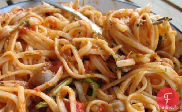 Haricots Blancs et Pâtes à la Tomate