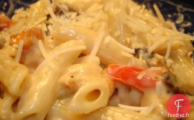 Pâtes Végétariennes Rôties Crémeuses