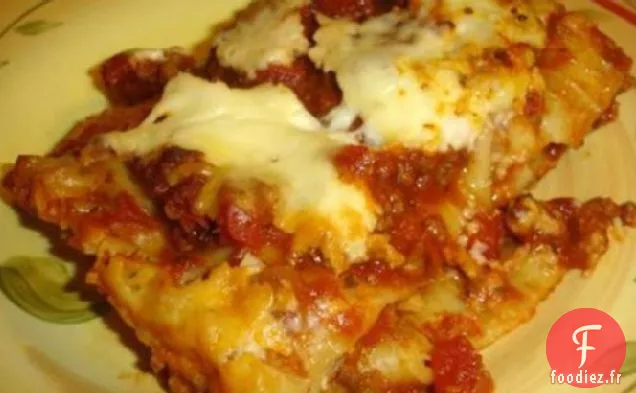 Lasagne Incroyable Avec Sauce Bolognaise