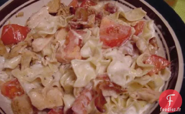 Bol de Pâtes au Poulet Ranch